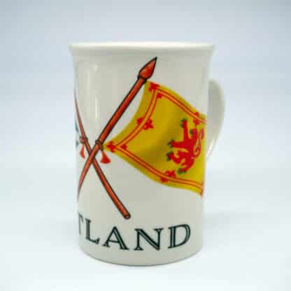 Tasse schottische Flagge St Andrews Cross