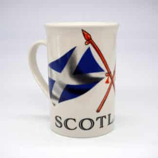 Tasse schottische Flagge St Andrews Cross