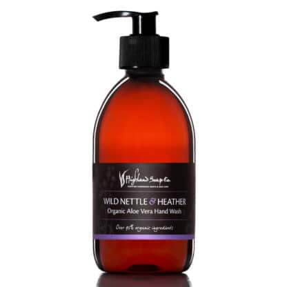 Bio flüssige Handseife wilde Brennnessel & schottische Heide – The Highland Soap Company