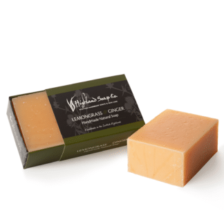 Handgemachte Seife schottische Zitronengras Ingwer – The Highland Soap Company