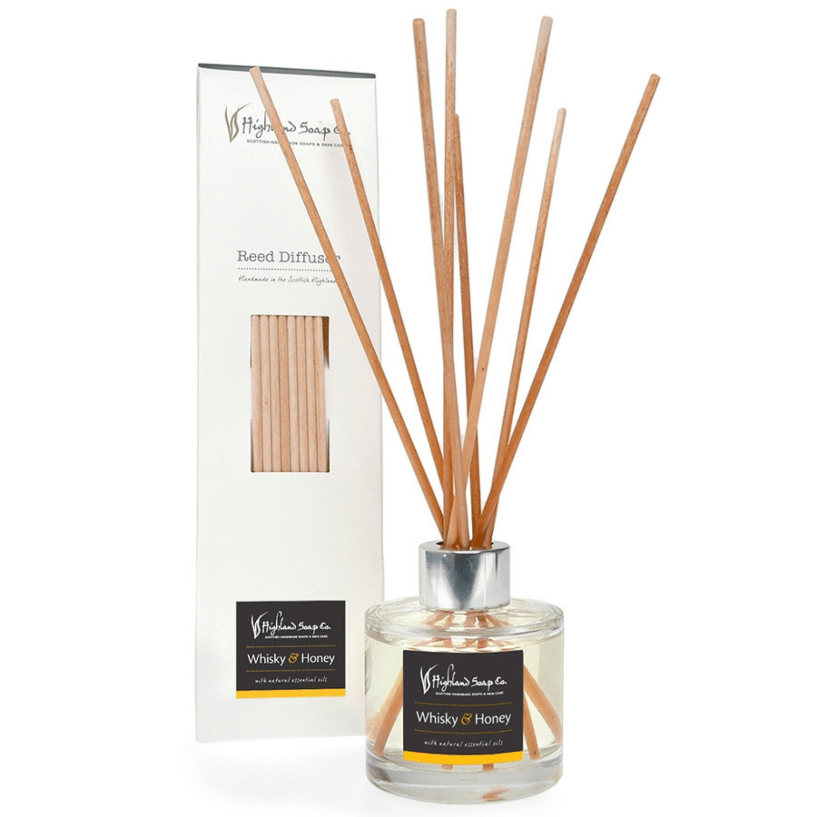 Reed Diffuser Whisky & Honig – The Highland Soap Company