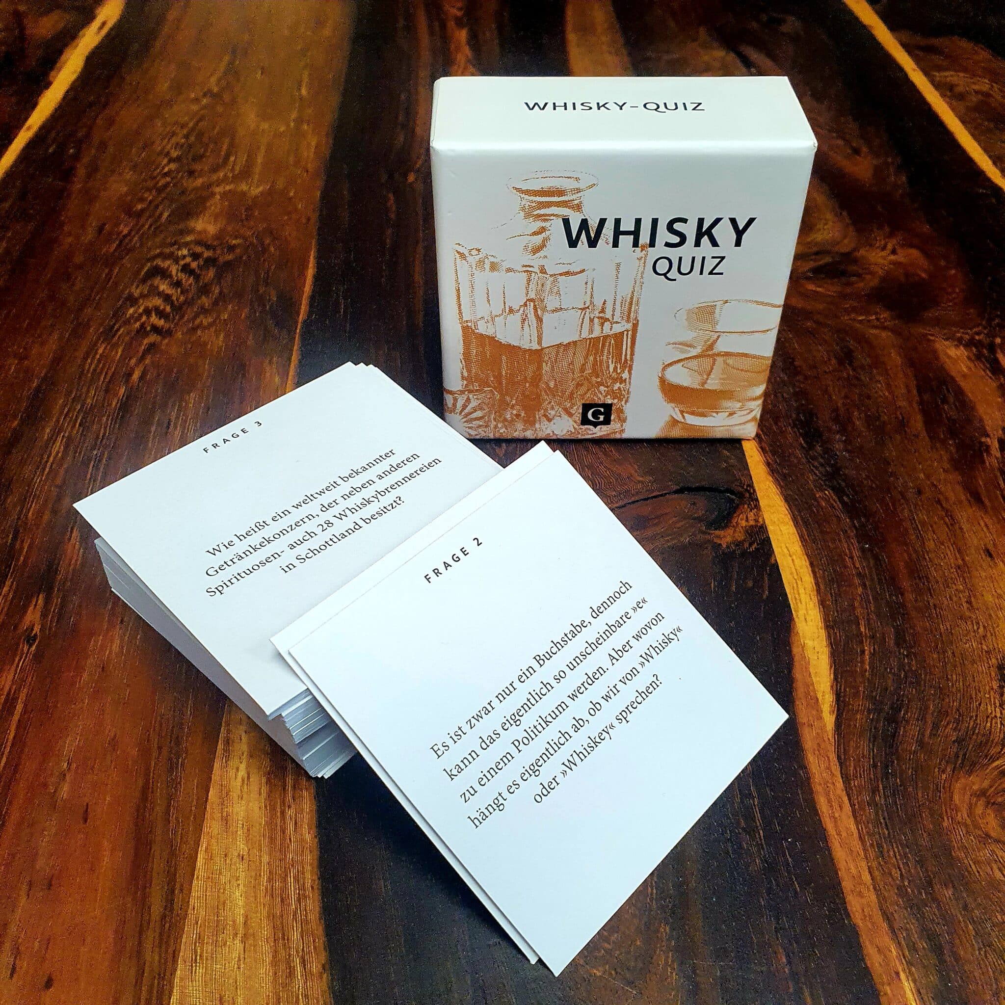 Whisky Quiz Karten