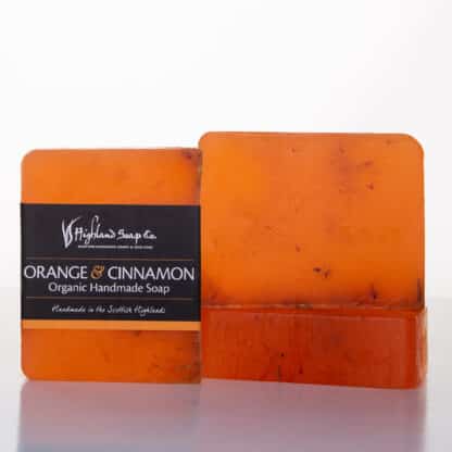 Glycerinseife Orange Zimt Highland Soap Company