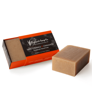 Handgemachte Seife Orange Zimt the Highland Soap Company