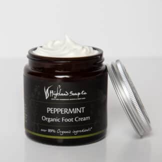 Peppermint Foot Cream Minze Fußcreme Highland Soap Company