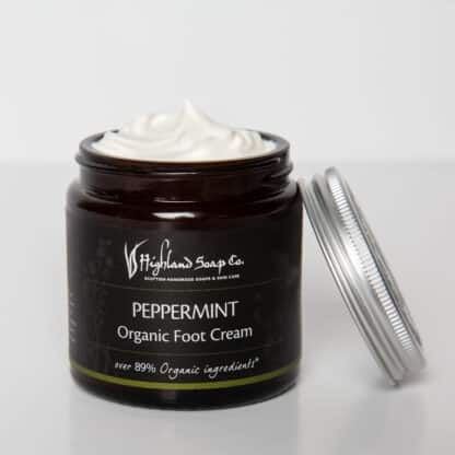 Peppermint Foot Cream Minze Fußcreme Highland Soap Company