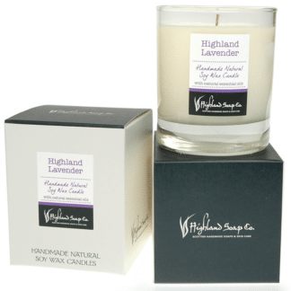 Highland Soap Company Highland Lavender Sojawachskerze