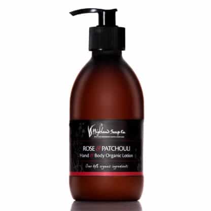 Rose Patchouli Body Lotion Highland Soap Company
