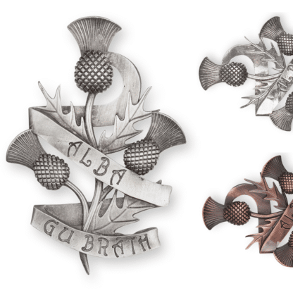 Braemar Kilt Pin Alba gu brath
