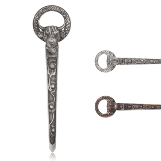 Braemar Kilt Pin Highland Cow