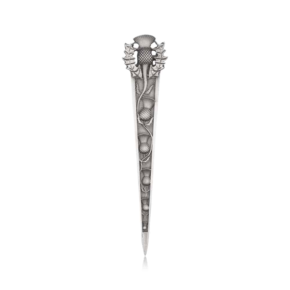 Braemar Kilt Pin schottische Distel matt