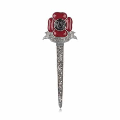 Braemar Kilt Pin Lest we forget glänzend