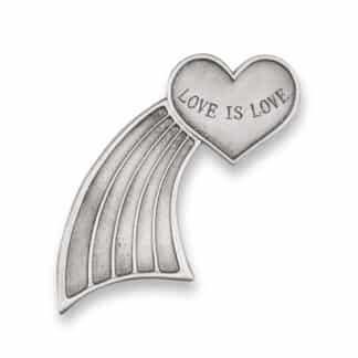 Braemar Kilt Pin Love is Love matt