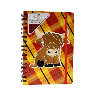Notizbuch Highland Cow