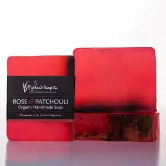 Bio Glycerin Seife Wild Rose Patchouli Highland Soap Company