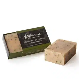 Highland Soap Company handmade natural soap Rosemary and Wild Nettle