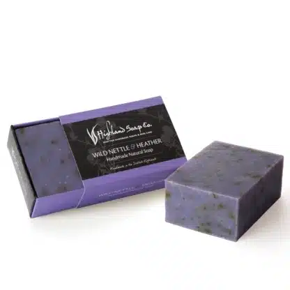 Highland Soap Company handmade natural soap Wild Nettle and Heather