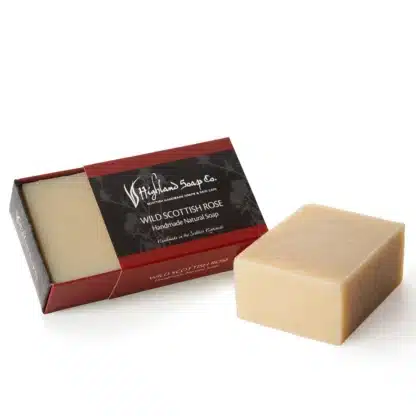 Highland Soap Company handmade natural soap Wild Scottish Rose