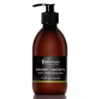 Highland Soap Company Lotion Rosmarin und Wilde Brennnessel
