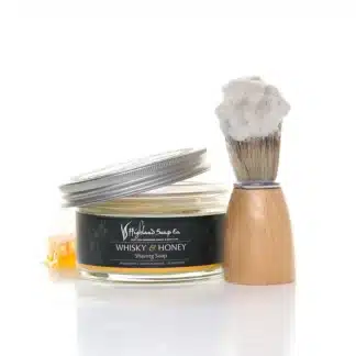 Highland Soap Company Rasierseife Whisky und Honig