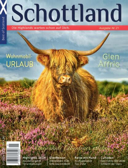 Schottland-Magazin Ausgabe 21 Schwerpunkt Wohnmobil-Urlaub Glen Affric
