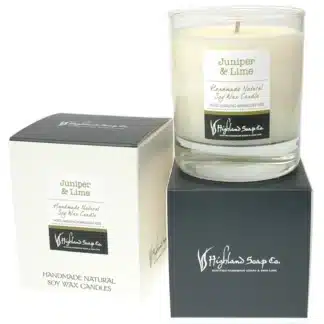 Juniper Berry Sojawachskerze Highland Soap Company
