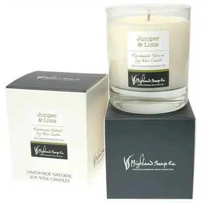 Juniper Berry Sojawachskerze Highland Soap Company