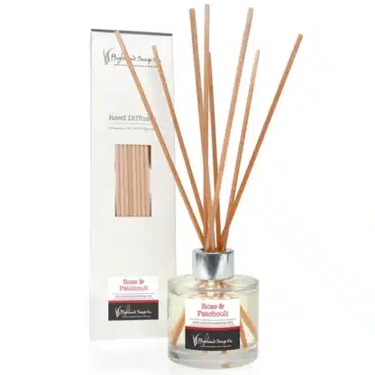 Reed Diffuser Rose and Patchouli Highland Soap Company